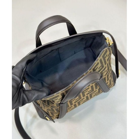 Replica Fendi Boston 365 Bag 8BL152 Coffee