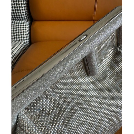 Fake Fendi First Small Bag 8BP129 Silver Replica