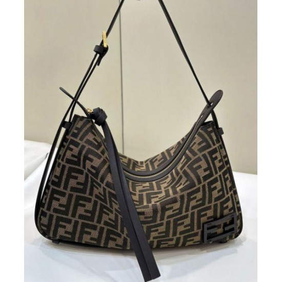 Replica Fendi Simply Fendi Medium 8BR829 Dark Coffee