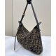 Replica Fendi Simply Fendi Medium 8BR829 Dark Coffee
