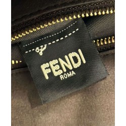 Replica Fendi Simply Fendi Medium 8BR829 Dark Coffee
