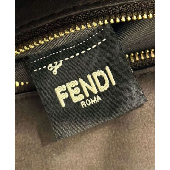 Replica Fendi Simply Fendi Medium 8BR829 Dark Coffee