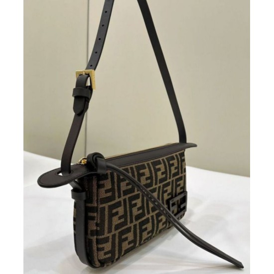 Replica Fendi Simply Fendi Mini 8BS097 Dark Coffee