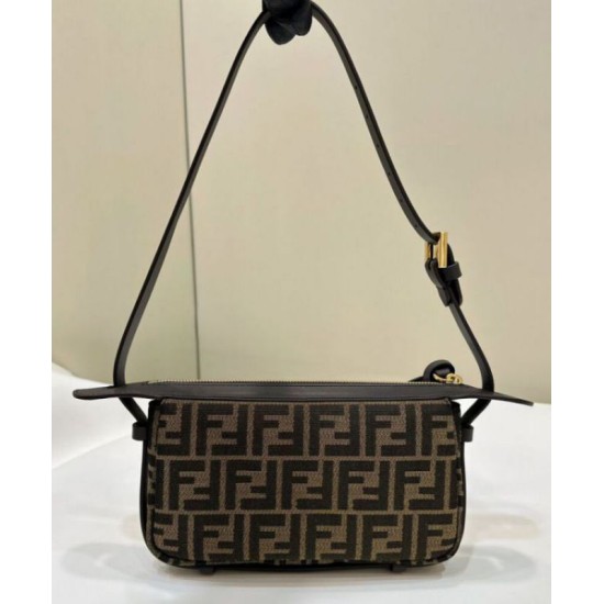 Replica Fendi Simply Fendi Mini 8BS097 Dark Coffee