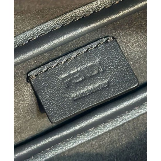 Replica Fendi Simply Fendi Mini 8BS097 Dark Coffee