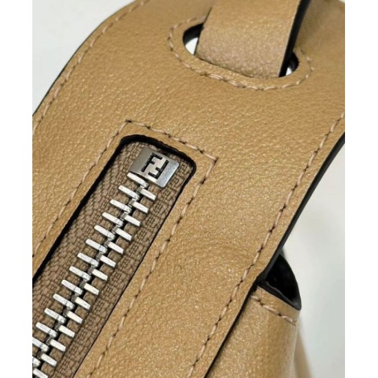 Fake Fendi Simply Fendi Mini 8BS097 Apricot Replica