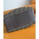 Fake Fendi Origami Medium Bag 8BH414 Dark Coffee Replica