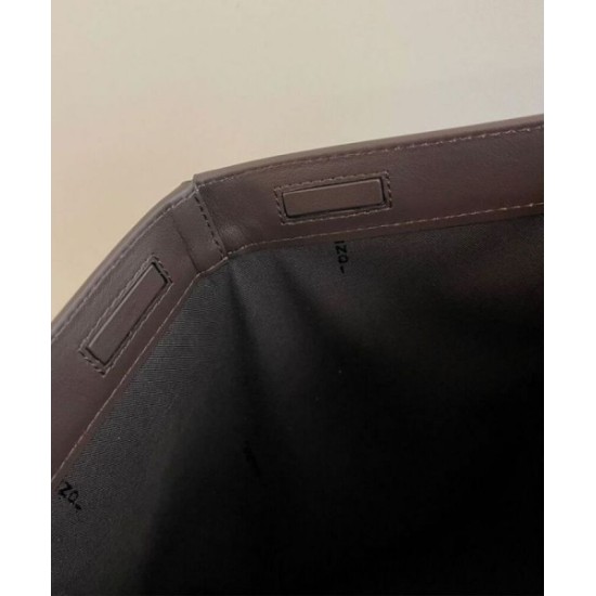 Replica Fendi Origami Large 8BH415 Bag Dark Coffee