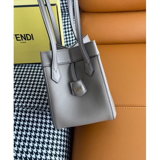Replica Fendi Origami Mini Bag 8BS083 Gray