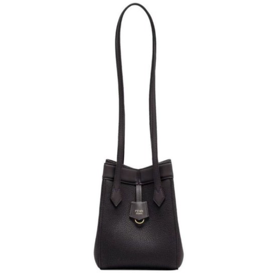 Replica Fendi Origami Mini Bag 8BS083 Black