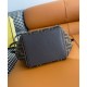 Fake Fendi Origami Mini 8BS083 Dark Coffee Replica