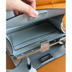 Replica Fendi Peekaboo ISeeU Small 8BN327 Silver