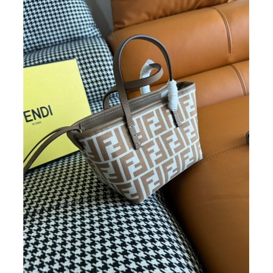 Fake Fendi Mini Roll 8BS096 Apricot Replica