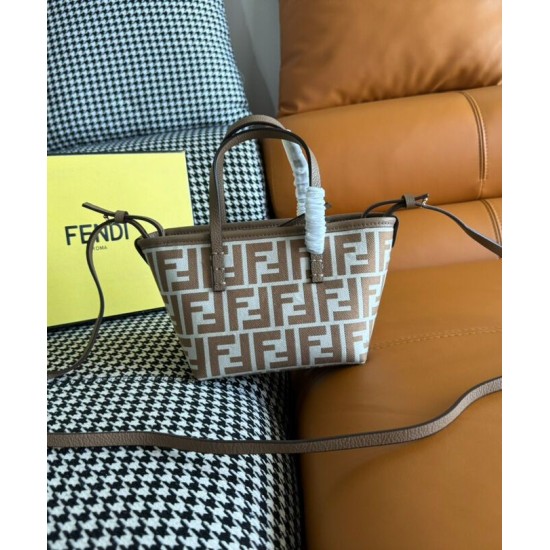 Fake Fendi Mini Roll 8BS096 Apricot Replica