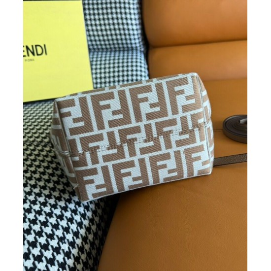 Fake Fendi Mini Roll 8BS096 Apricot Replica