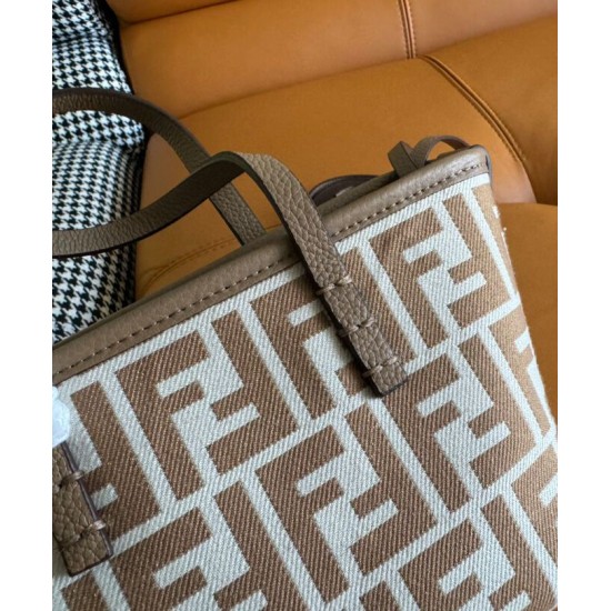 Fake Fendi Mini Roll 8BS096 Apricot Replica