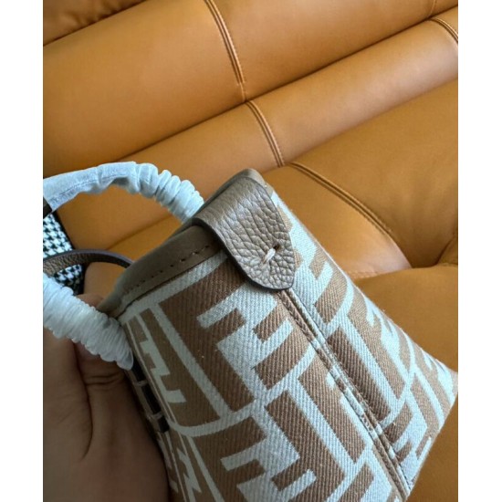 Fake Fendi Mini Roll 8BS096 Apricot Replica