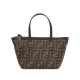 Fake Fendi Mini Roll 8BS096 Dark Coffee Replica