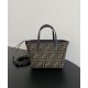 Fake Fendi Mini Roll 8BS096 Dark Coffee Replica