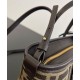 Fake Fendi Mini Roll 8BS096 Dark Coffee Replica