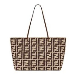 Fake Fendi Large Roll 8BH425 Coffee Replica