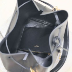 Replica YSL Saint Laurent Paris Vii Pochon In Lambskin Black