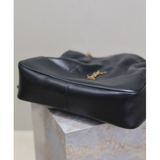 Fake YSL Saint Laurent Jamie 4.3 Sheepskin Tote Bag Black Replica