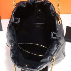 Fake YSL Saint Laurent Jamie 4.3 Pochon In Lambskin Black Replica