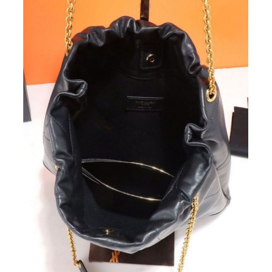 Fake YSL Saint Laurent Jamie 4.3 Pochon In Lambskin Black Replica