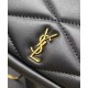 Fake YSL Saint Laurent Sade Hobo In Lambskin Black Replica