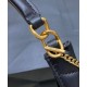 Fake YSL Saint Laurent Sade Hobo In Lambskin Black Replica
