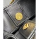 Fake YSL Saint Laurent Sade Hobo In Lambskin Black Replica