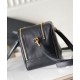 Replica YSL Saint Laurent Lyia Duffle In Quilted Lambskin Black