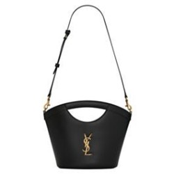 Replica YSL Saint Laurent Celia Mini Tote In Smooth Leather Black