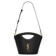 Replica YSL Saint Laurent Celia Mini Tote In Smooth Leather Black