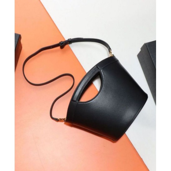 Replica YSL Saint Laurent Celia Mini Tote In Smooth Leather Black