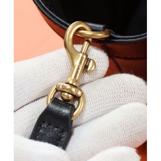 Replica YSL Saint Laurent Celia Mini Tote In Smooth Leather Black