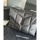 Replica YSL Saint Laurent Puffer Messenger Bag In Econyl Regenerated Nylon Black