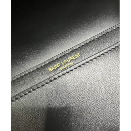 Fake YSL Saint Laurent Mini Voltaire In Box Saint Laurent Black Replica
