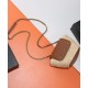 Replica YSL Saint Laurent Mini Manon In Raffia And Aged Vegetable-Tanned Leather Coffee