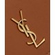 Replica YSL Saint Laurent Mini Manon In Raffia And Aged Vegetable-Tanned Leather Coffee