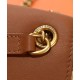 Replica YSL Saint Laurent Mini Manon In Raffia And Aged Vegetable-Tanned Leather Coffee