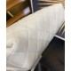 Replica YSL Saint Laurent Gaby Zipped Pouch In Quilted Lambskin Cream