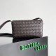 Fake Bottega Veneta Mini Andiamo Cross-Body Bag Fondant Intrecciato Lambskin Replica