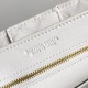 Replica Bottega Veneta Small Andiamo Bag White Intrecciato Lambskin