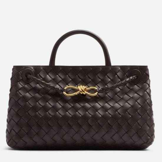 Replica Bottega Veneta Andiamo Small East/West Bag Fondant Intrecciato Lambskin