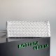 Fake Bottega Veneta Andiamo Small East/West Bag White Intrecciato Lambskin Replica Fake Bottega Veneta Andiamo Small East/West Bag White Intrecciato Lambskin Replica