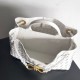 Fake Bottega Veneta Andiamo Small East/West Bag White Intrecciato Lambskin Replica Fake Bottega Veneta Andiamo Small East/West Bag White Intrecciato Lambskin Replica