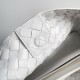 Fake Bottega Veneta Andiamo Small East/West Bag White Intrecciato Lambskin Replica Fake Bottega Veneta Andiamo Small East/West Bag White Intrecciato Lambskin Replica