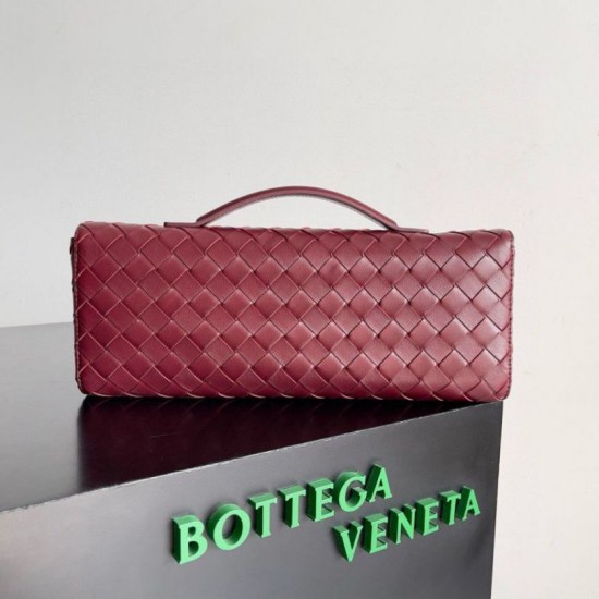 Replica Bottega Veneta Andiamo Clutch with Handle Barolo Intrecciato Lambskin Replica Bottega Veneta Andiamo Clutch with Handle Barolo Intrecciato Lambskin
